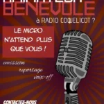Affiche de recrutement de Radio Coquelicot